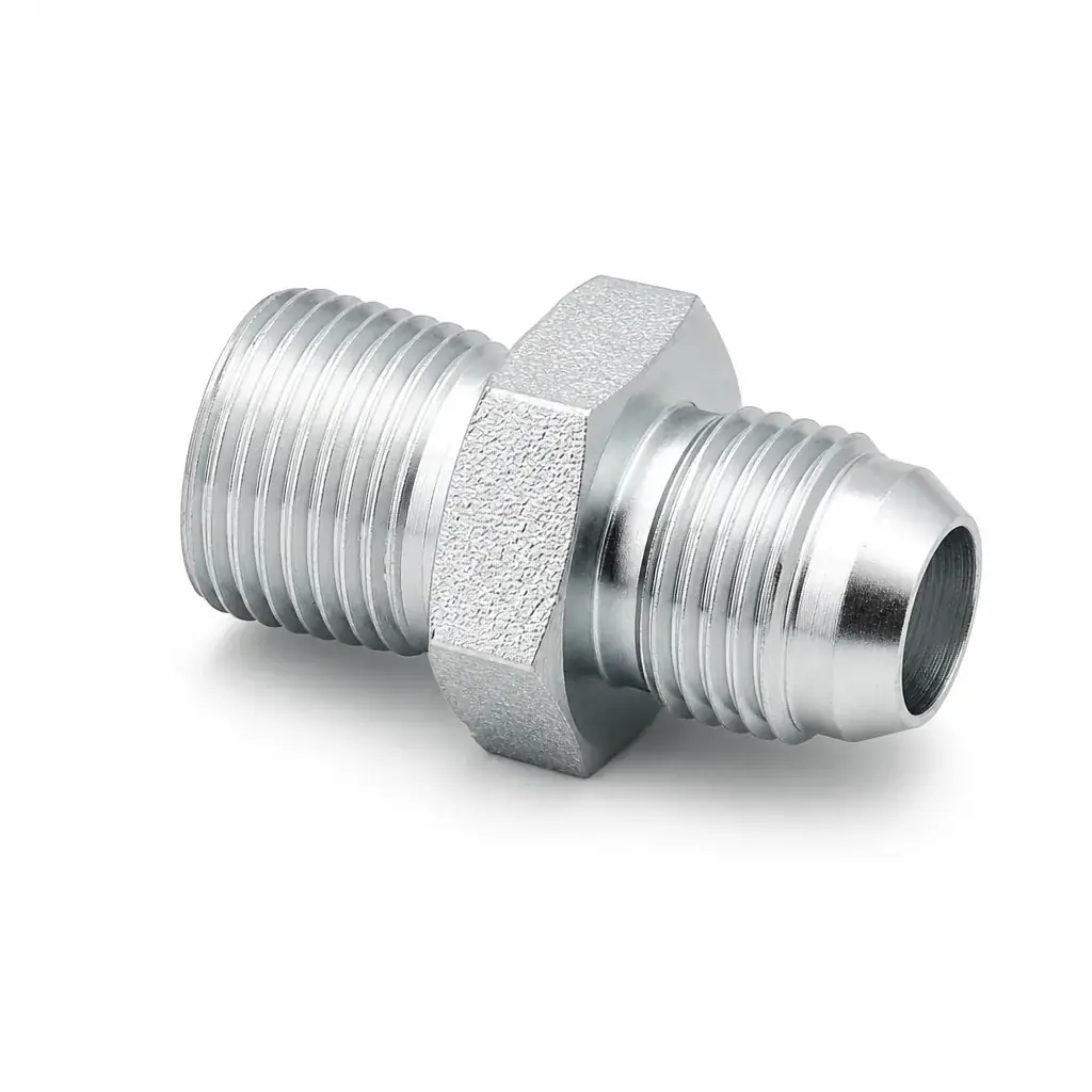 Male Stud Connector BSP Taper / 24°