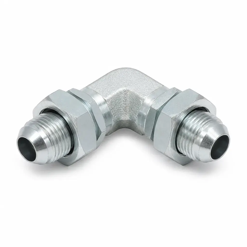 90° Bulkhead Connector Elbow 24°/24°