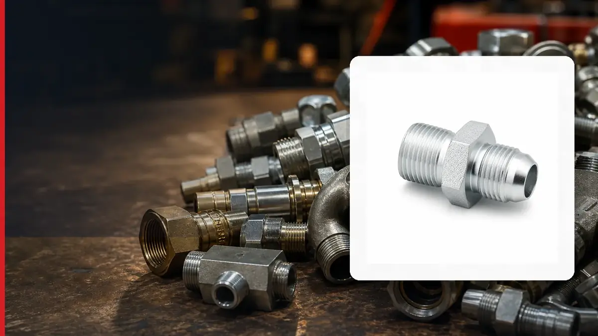 Masofit Male Stud Connector BSP Taper / 24°: Technical Guide, Specifications & Applications