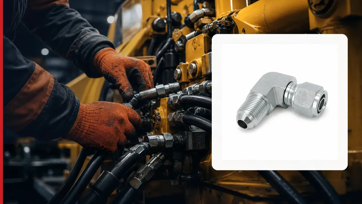 Masofit 90° BSP Connector Male BSP Taper / 24°: Technical Guide, Specifications & Applications