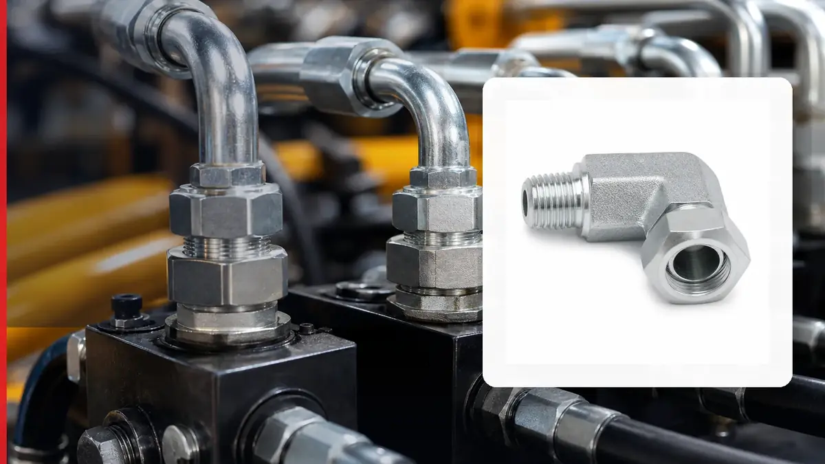 Masofit 90° Stud Connector Male NPT / 24°: Technical Guide, Specifications & Applications